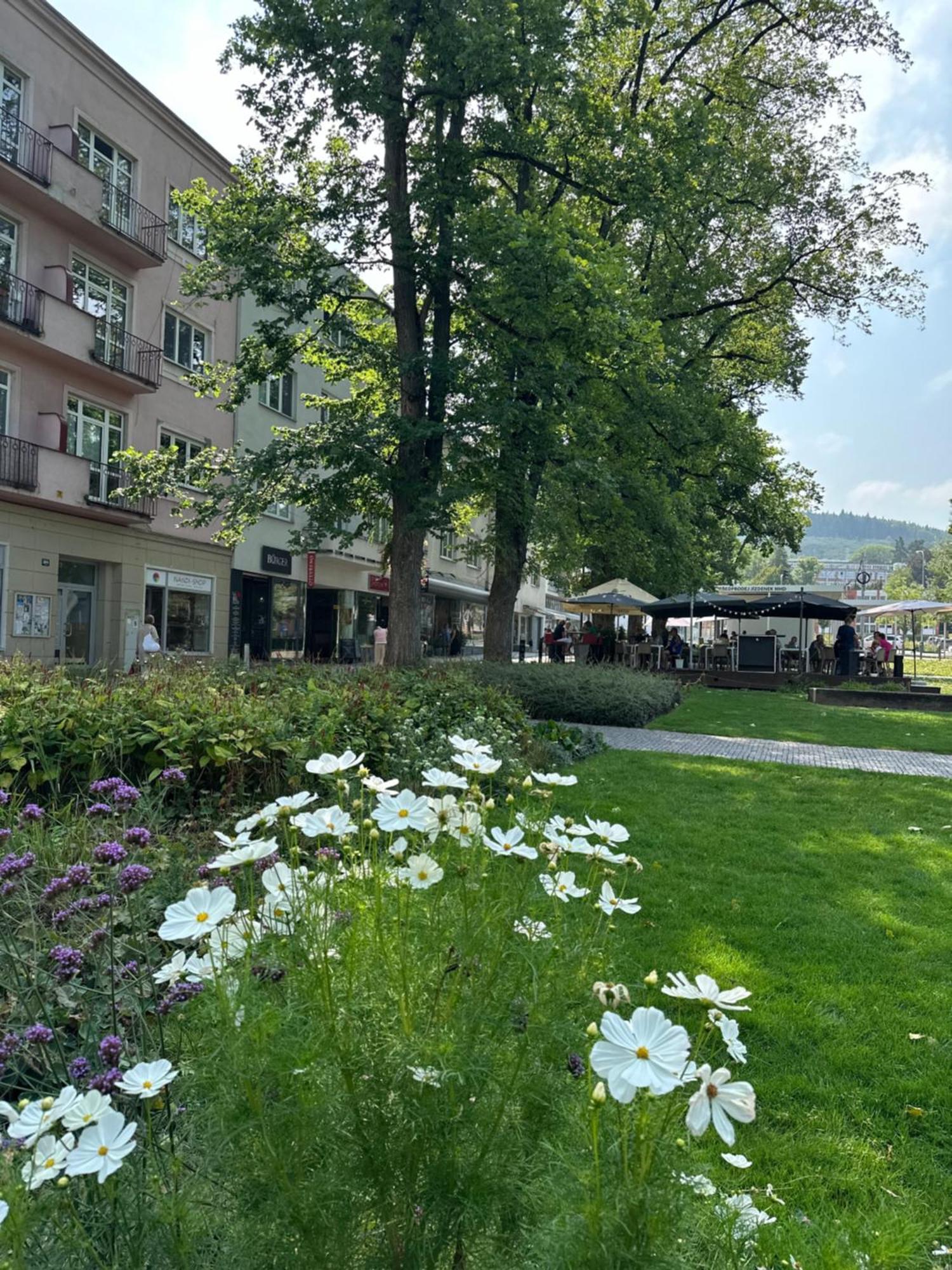 Ferienwohnung Rezidence Sadova Zlín Exterior foto